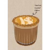 Coconut Latte Coconut Latte